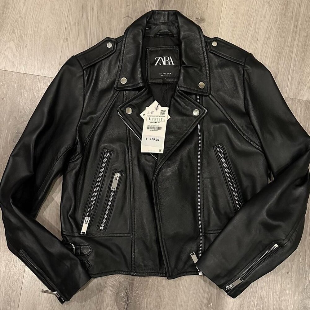 Zara Leather Jacket – New (just missing tags)